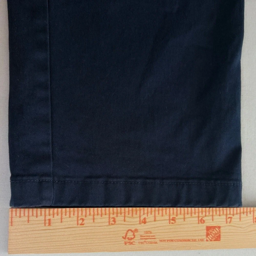 Banana Republic Navy Blue Chinos 40x32 Mens Stretch Pants Classic Minimal
